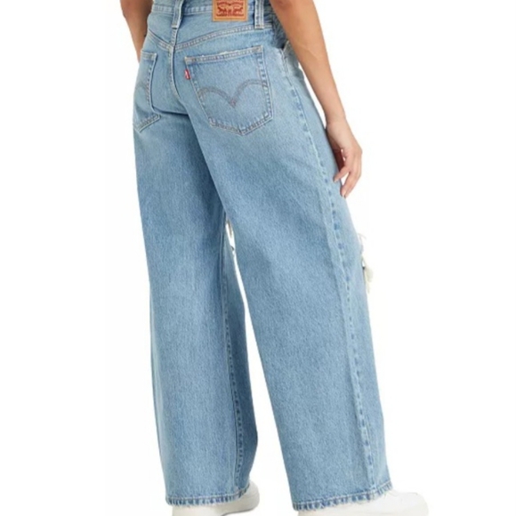 Levi's 94 Baggy Wide Leg Denim Jean Size 24 NEW NWT - Picture 2 of 15